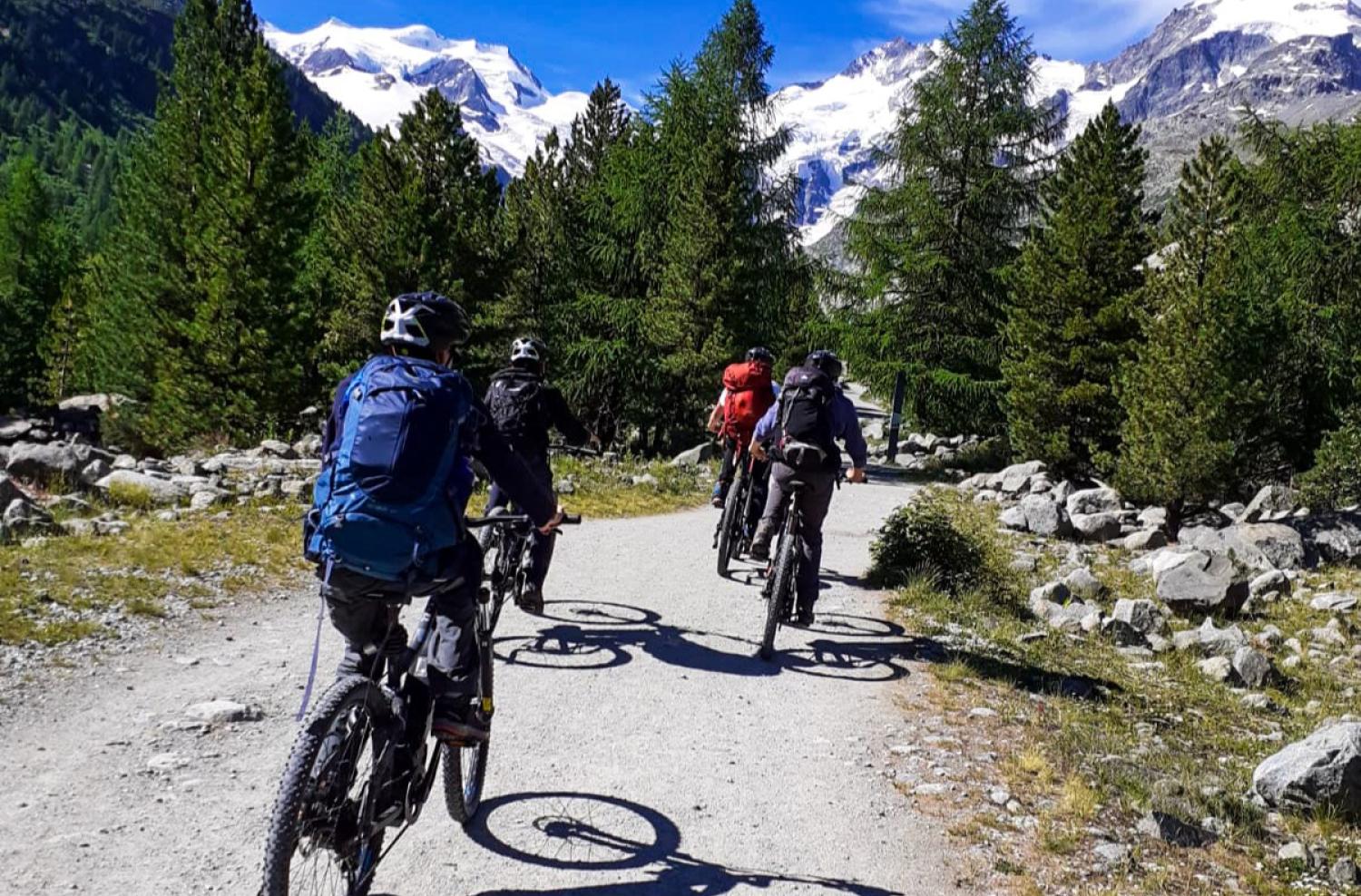 Mountain bike excursions engadine